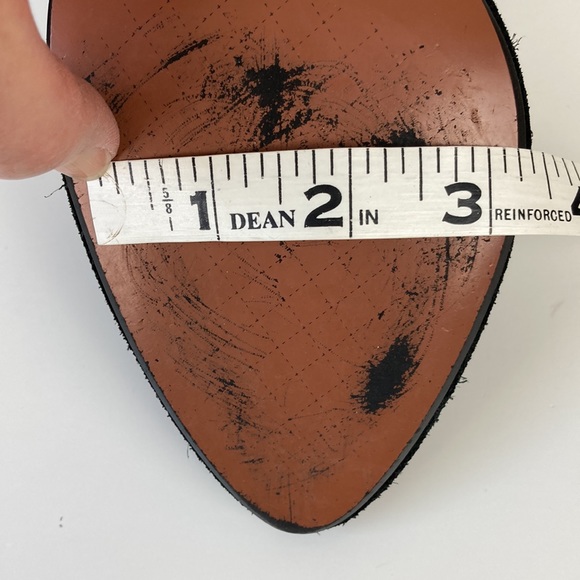 Report Signature Black Suede Chunky Heel Pump - Picture 15 of 15